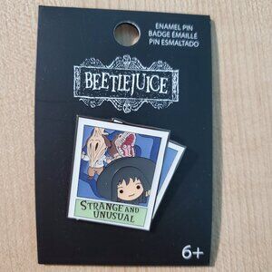 ✨2/$20 - Beetlejuice Lydia Deetz Polaroid Enamel Pin